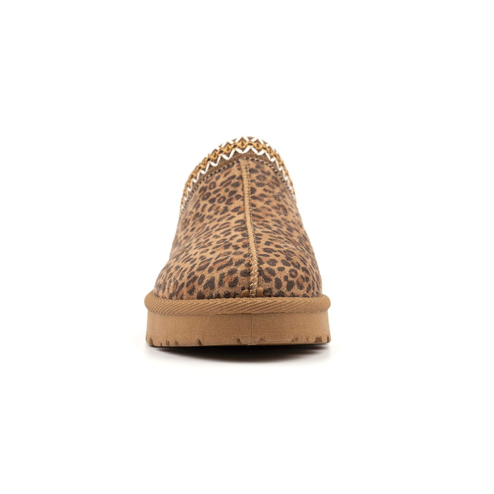 Selena Tan Ocelot Slipper