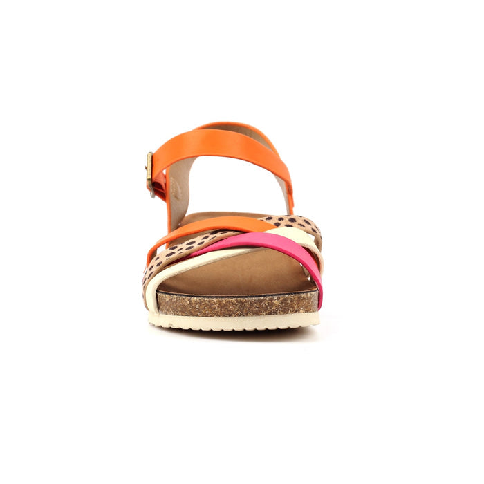 Selina Orange Sandal