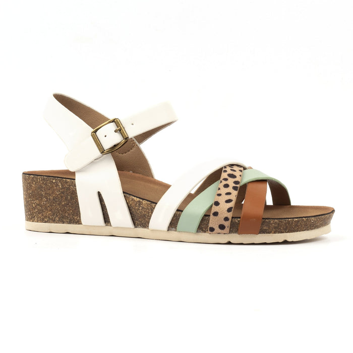Selina White Sandal
