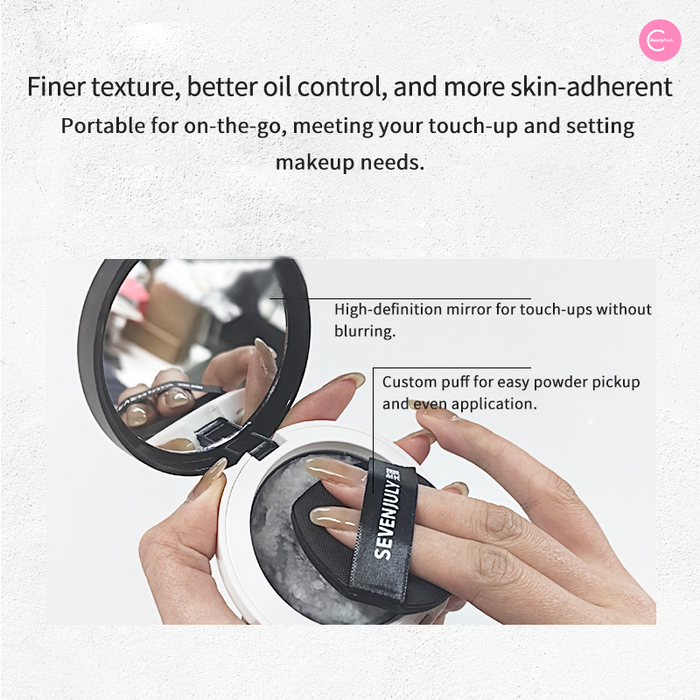 SEVENJULY "Marble Cloud" Invisible Setting Balm 2.0 style #01
