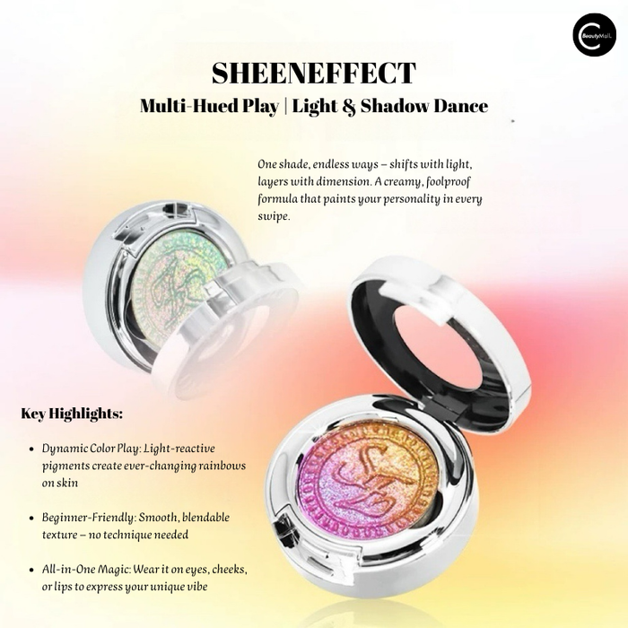 SheenEffect Chameleon Gradient Eyeshadow Orange Sea
