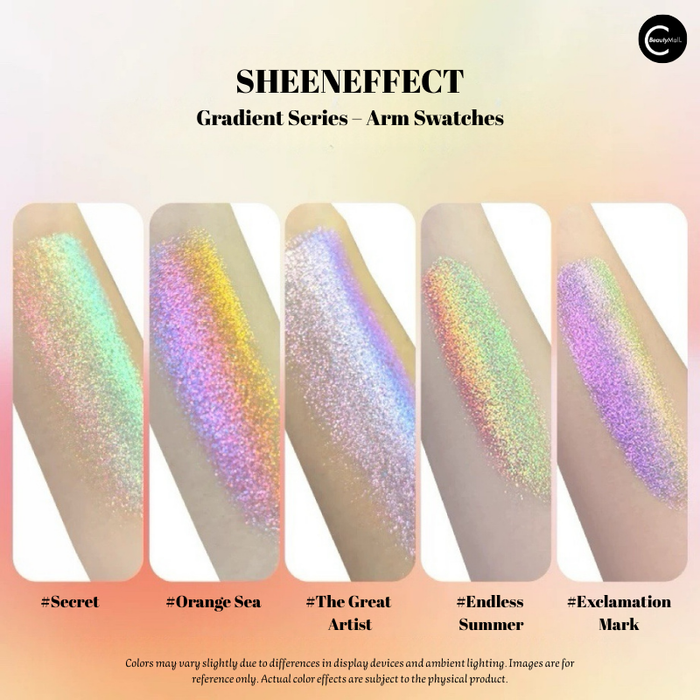 SheenEffect Chameleon Gradient Eyeshadow Exclamation Mark