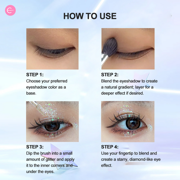 SheenEffect Diamond Luster Liquid Eyeshadow detail