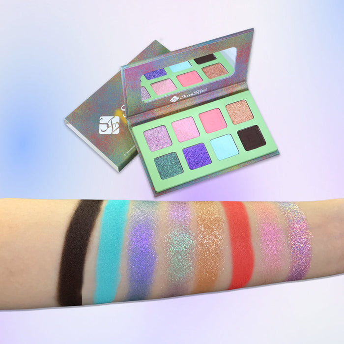 SheenEffect "Enchanted Realm" 8-Color Eyeshadow Palette detail
