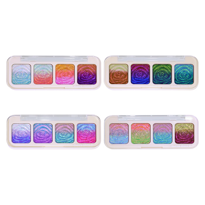 SHEENEFFECT Multi-Chrome Chameleon Shift Eyeshadow Palette