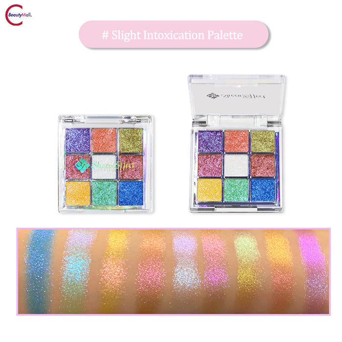 Sheeneffect Nine-grid Eyeshadow Palette detail