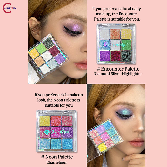 Sheeneffect Nine-grid Eyeshadow Palette detail