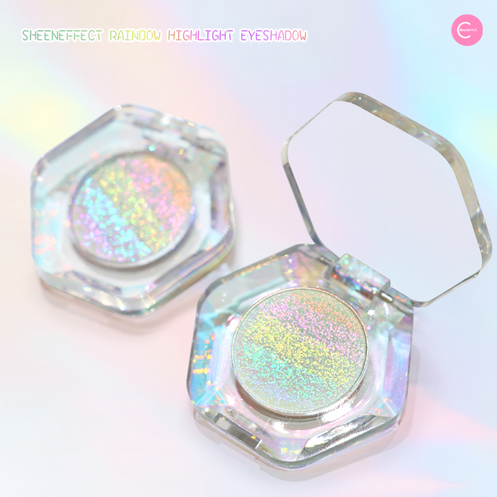 SHEENEFFECT Rainbow Chameleon Highlight & Eyeshadow detail