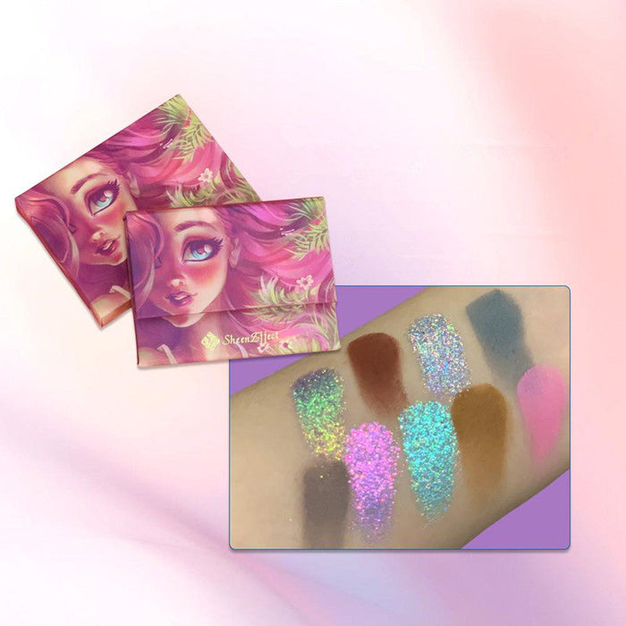 SheenEffect X NIKESANSAN Dream Love Chameleon Eyeshadow Palette detail