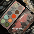 Shellwe Makeup x @ghoul.in.japan Nocturnal Flame eyeshadow palette full size with Sable