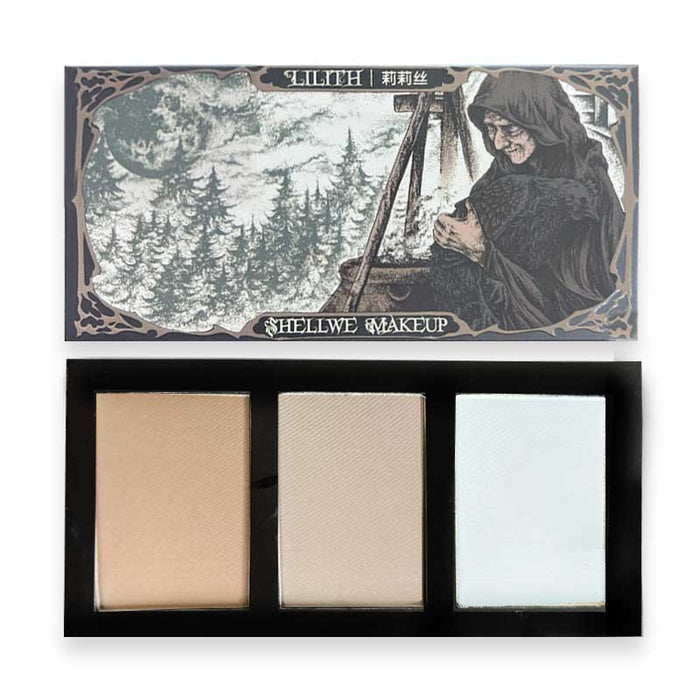 Shellwe Makeup Trio Contour Palette – #Lilith & #Luperca 01 Lilith