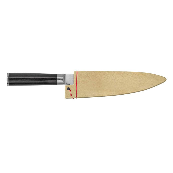 Shun Saya Sheath, Universal Fit for Chef and Santoku Knives, 7-8 Inch, Beech Wood - Discover Gourmet
