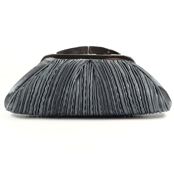 Sienna II Dark Grey Clutch Bag