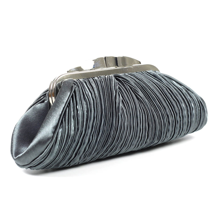 Sienna II Dark Grey Clutch Bag