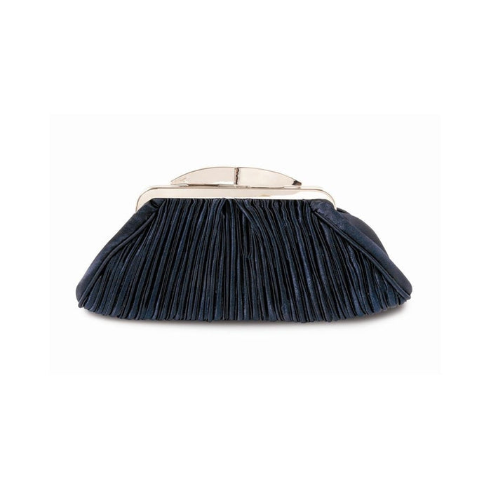 Sienna II Navy Clutch Bag