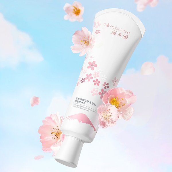 SIMPCARE Sakura Brightening Clear Skin Smoothing Body Lotion