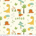 Single Layer Cotton Blanket - Eat Your Veggies! 43/44"W Cream Cotton