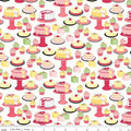 Single Layer Cotton Blanket - Flour & Flower Sweet Bakes White Cotton