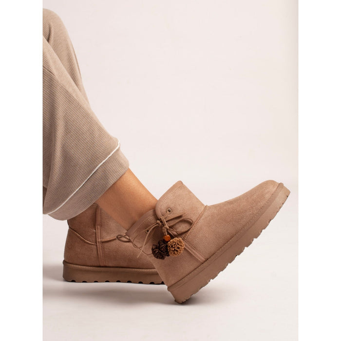 Skyler Mink Slipper