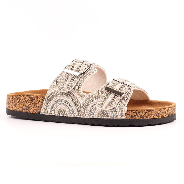 Skyrise White Sandal