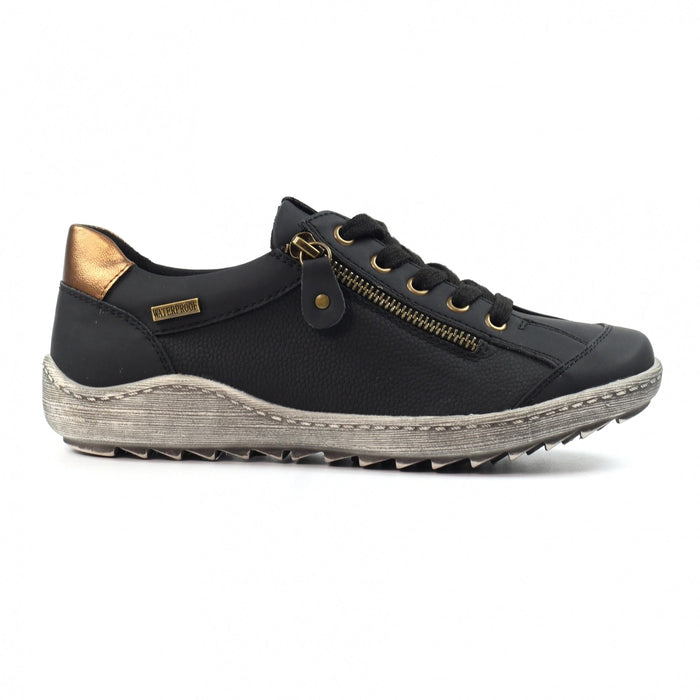 Sloan Black Waterproof Trainer