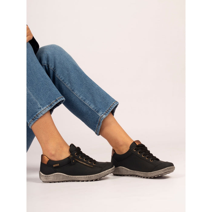Sloan Black Waterproof Trainer