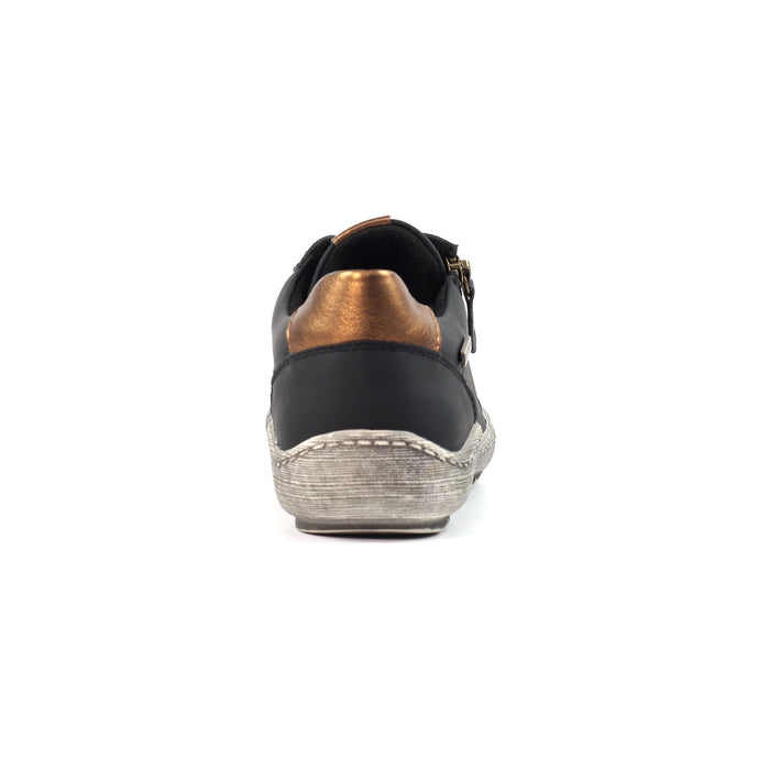 Sloan Black Waterproof Trainer
