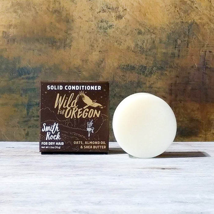 Smith Rock Conditioner Bar | For Dry, Frizzy or Damaged Hair | Deeply Moisturizing & Restorative