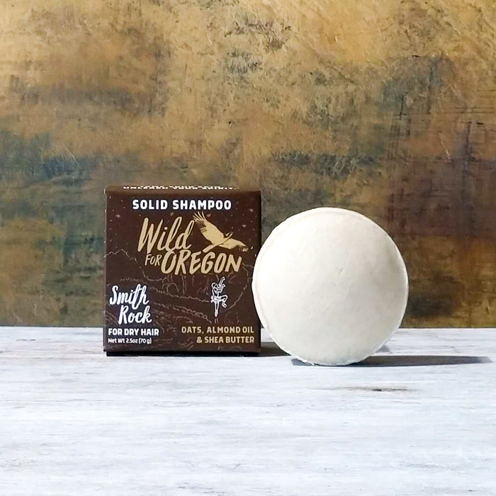 Smith Rock Shampoo Bar | For Dry, Frizzy or Damaged Hair | Moisturizing & Soothing