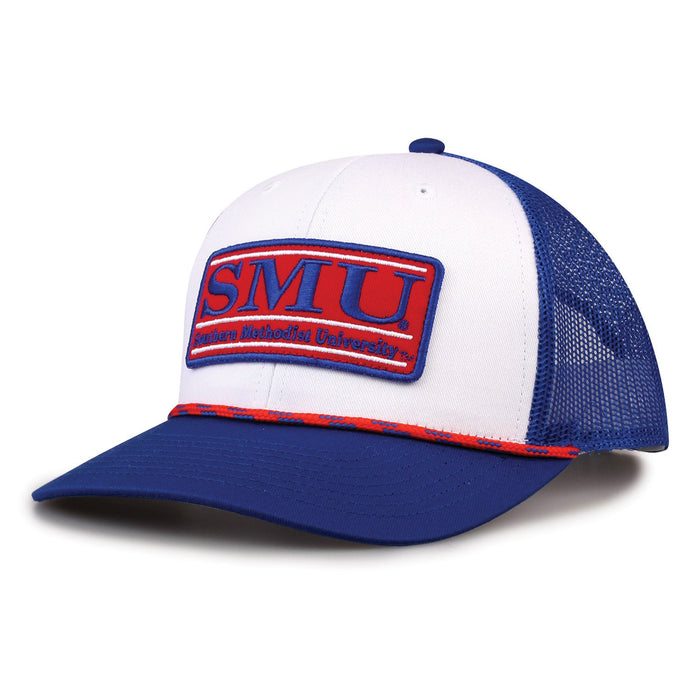 SMU Mustangs Rope Trucker, alternate view 1