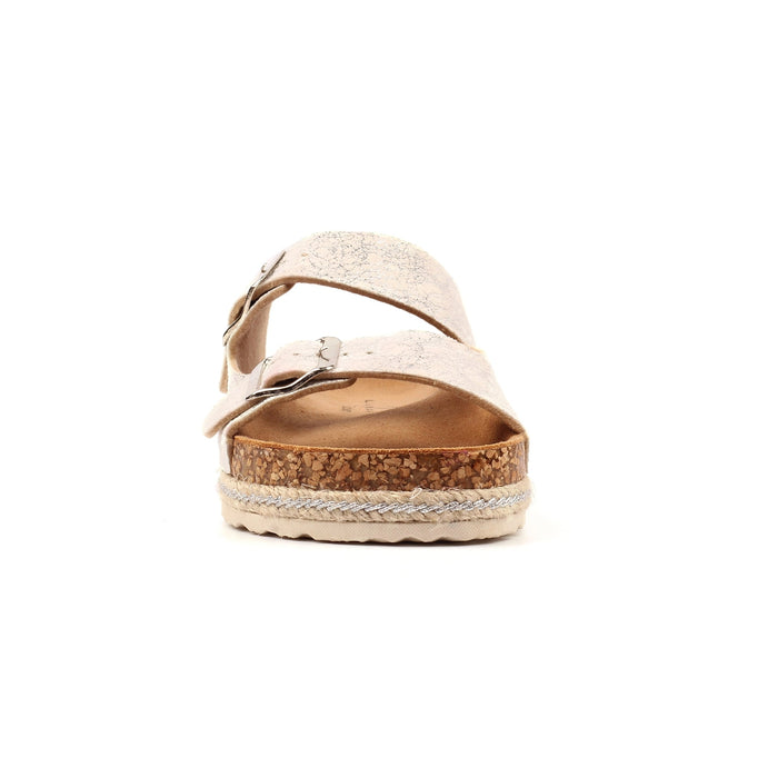 Soda Silver Sandal