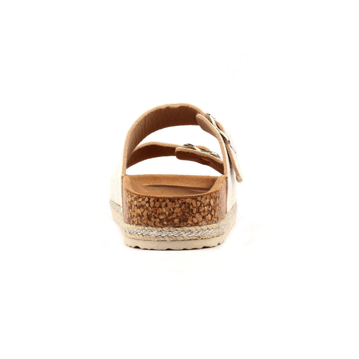 Soda Silver Sandal
