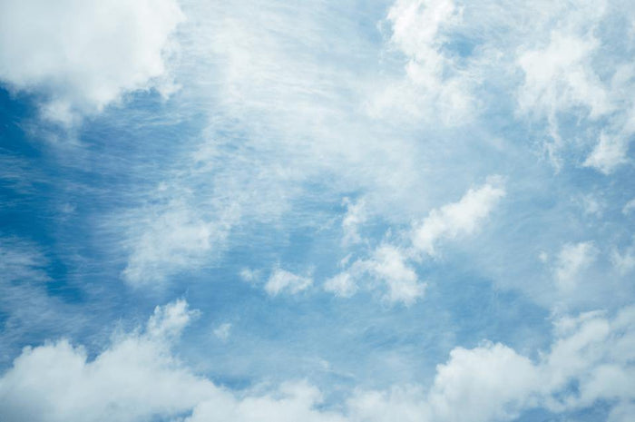 Soft Sky & Clouds Wall Mural-Wall Mural-Eazywallz