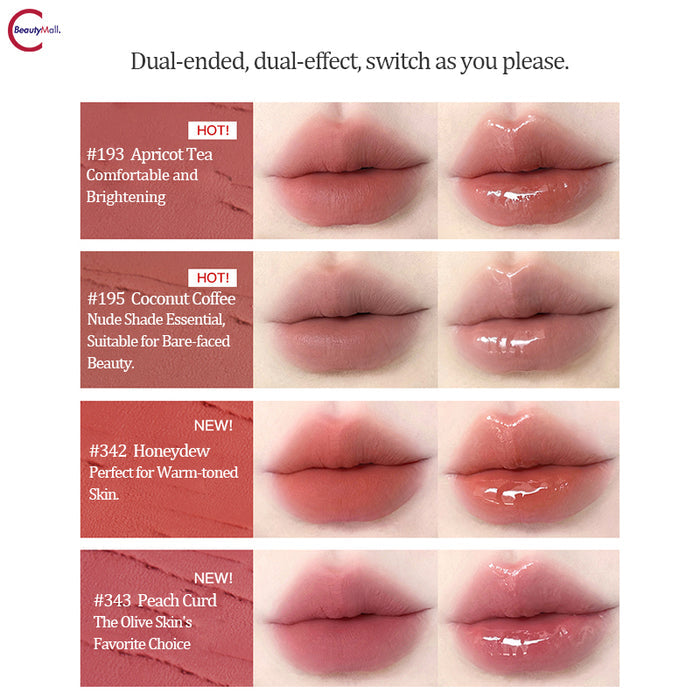 SPENNY Dual-Ended Lip Glaze 颜色 195#