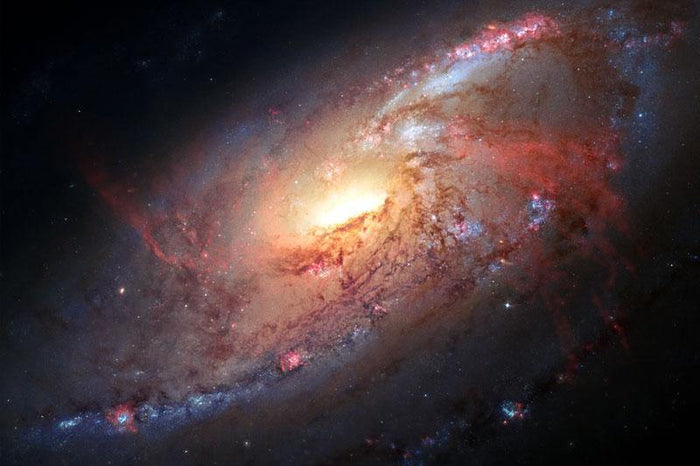 Spiral Galaxy Wallpaper Mural-Wall Mural-Eazywallz