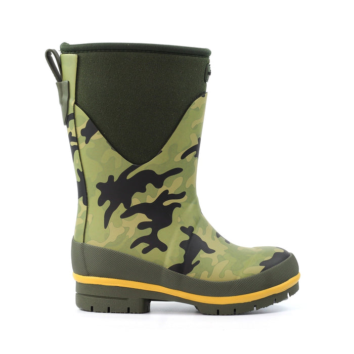 Splash Camo Junior Wellington