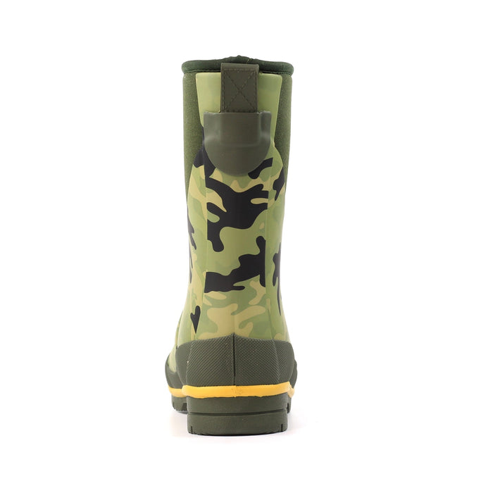 Splash Camo Junior Wellington