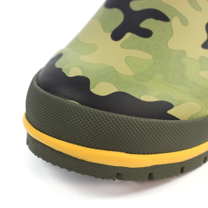 Splash Camo Junior Wellington