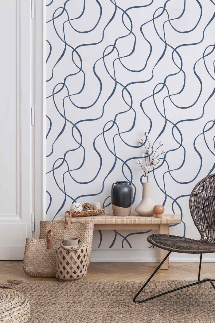 Squiggles / Denim
