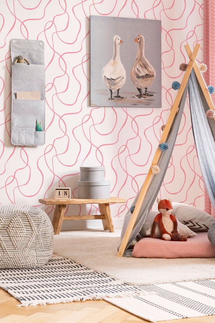 Squiggles / Pink