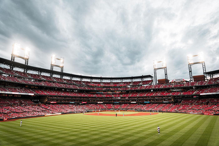 St.Louis Cardinals Baseball Stadium Wall Mural-Wall Mural-Eazywallz