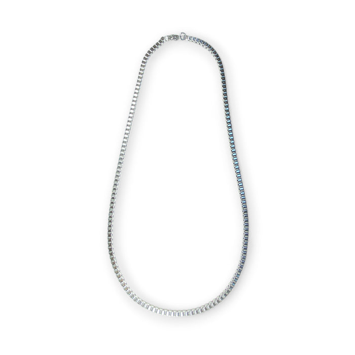 Stainless Steel Box Chain Necklace - 3mm