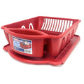 Sterilite 0621 Sink Set 17 5/8" X 13 1/4" W 5 1/2" H, 6-Pack, Clear