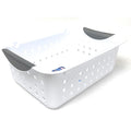 Sterilite 1622-W Ultra Small Basket 11 1/8 X 8 X 4, 12-Pack, White