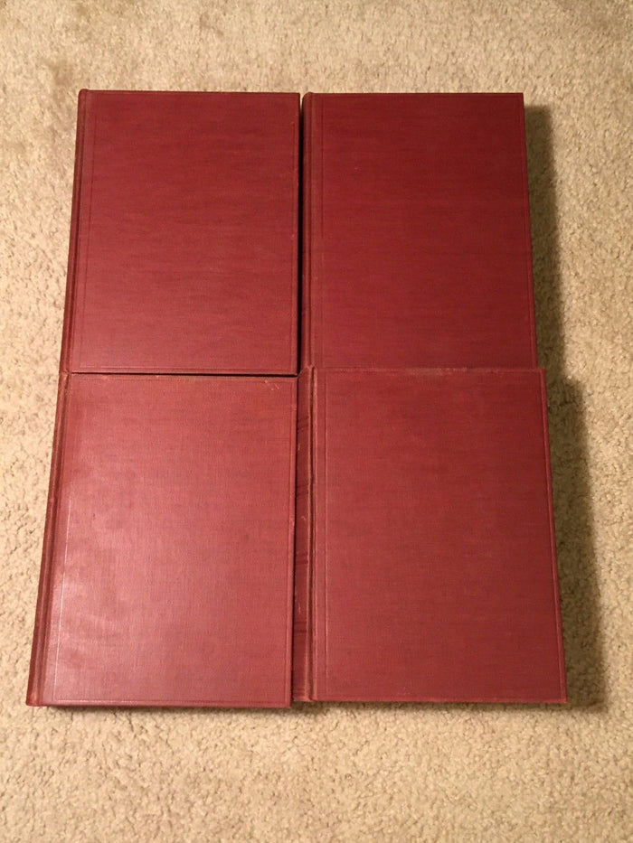 STORY OF GEORGIA, Walter Cooper, 1st/1st 1938 4-Volume Set, Illustrated RARE