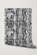 Street Script / Black and White