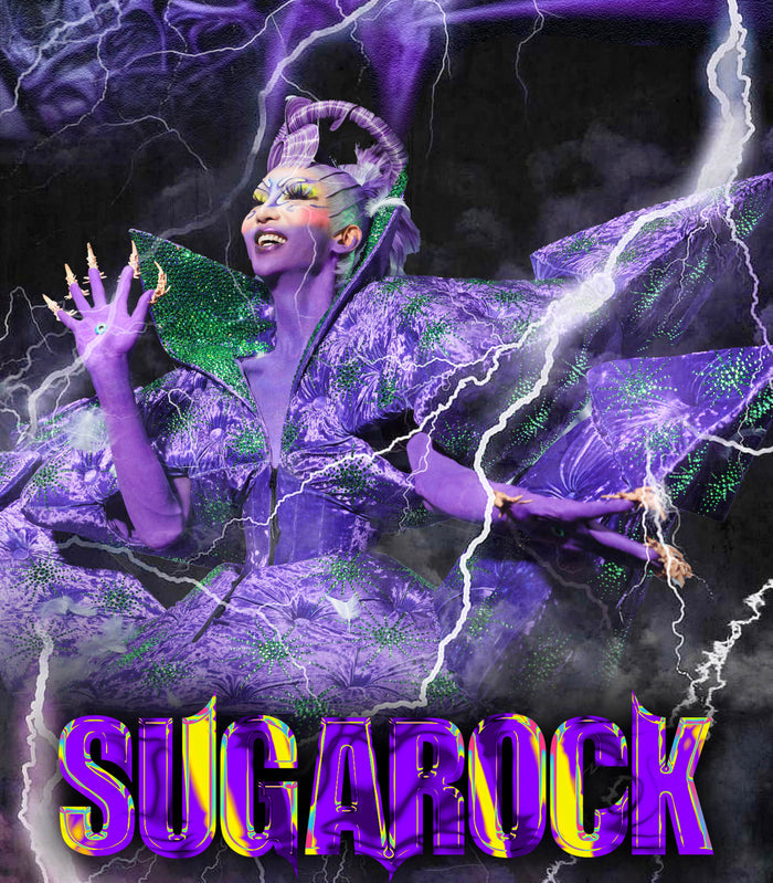 SUGAROCK 12-Color Eyeshadow Palette - Extravaganza Legend detail