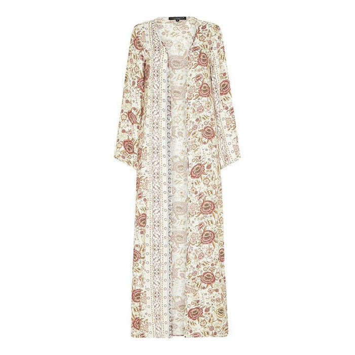 Summer Floral Maxi Cape - Divinity Collection