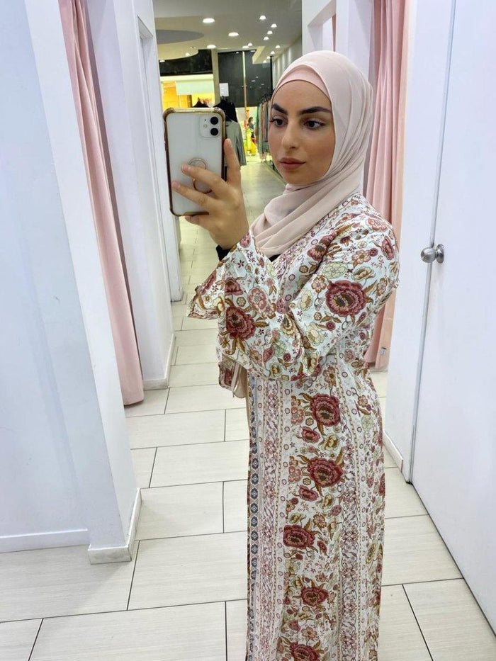 Summer Floral Maxi Cape - Divinity Collection
