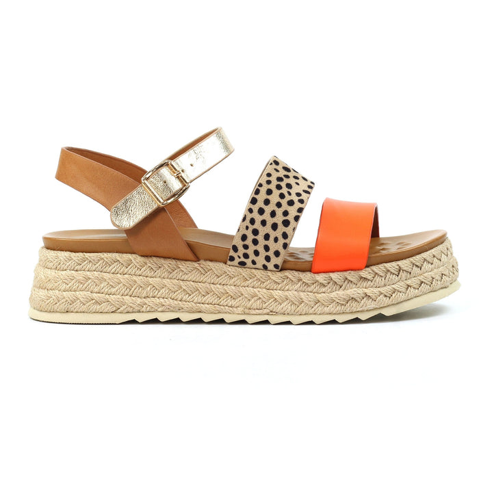Summer Orange Sandal